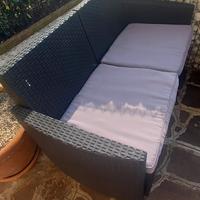 salotto rattan