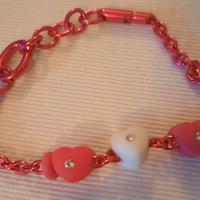 Morellato bracciale rosa con charms
