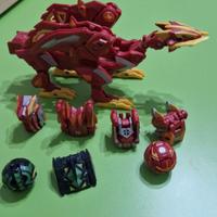 Bakugan Gundalian Invaders Dragonoid & Dharak