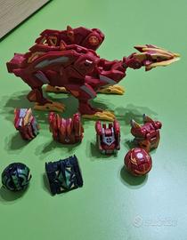 Bakugan Gundalian Invaders Dragonoid & Dharak