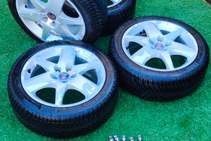 pneumatici Kleber 225/45/17 all season con cerchi 