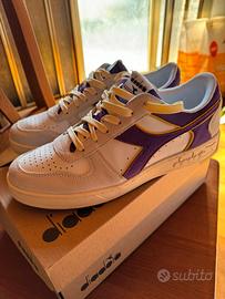 Diadora magic basket low suede leather 45