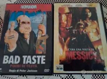 film DVD, due film bad taste, c'era volta Messico 