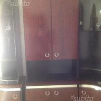 "Vero" legno e Cristallo per Salone o lounge