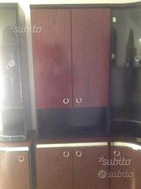 "Vero" legno e Cristallo per Salone o lounge