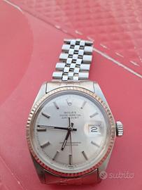 rolex datejust acciaio ref 1601