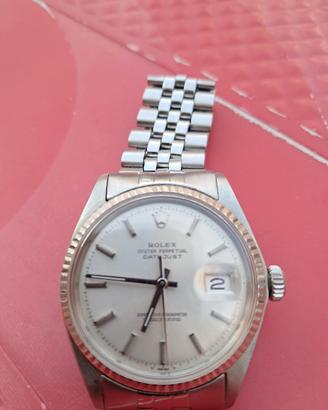 rolex datejust acciaio ref 1601
