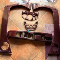 Set  Ferrari interni in fibra carbonio rosso