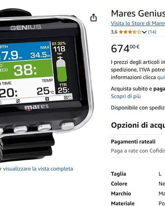 COMPUTER TECNICO MARES GENIUS TRIMIX 5 MISCELE !!