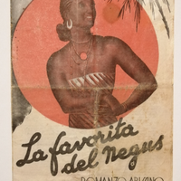 La favorita del negus, romanzo Abissino, 1936