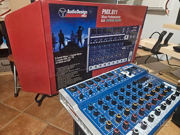 Audio Design Pro PMX.611 Mixer Professionale 8 Can