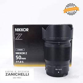 Nikon Nikkor Z 50 f/1.8 S Usato (G814)