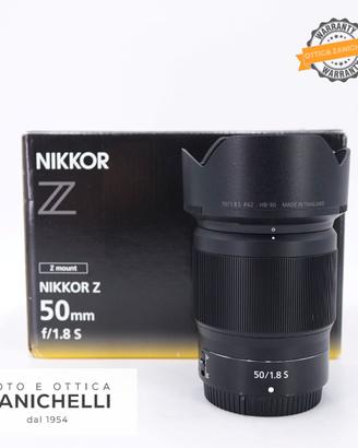 Nikon Nikkor Z 50 f/1.8 S Usato (G814)