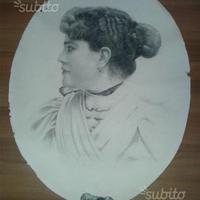 Disegni a carboncino d'epoca