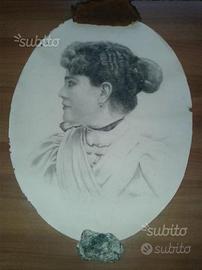 Disegni a carboncino d'epoca