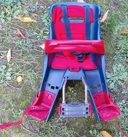 Seggiolino bici montaggio anteriore su telaio