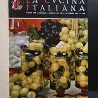 Libro vintage La Cucina Italiana del 1962