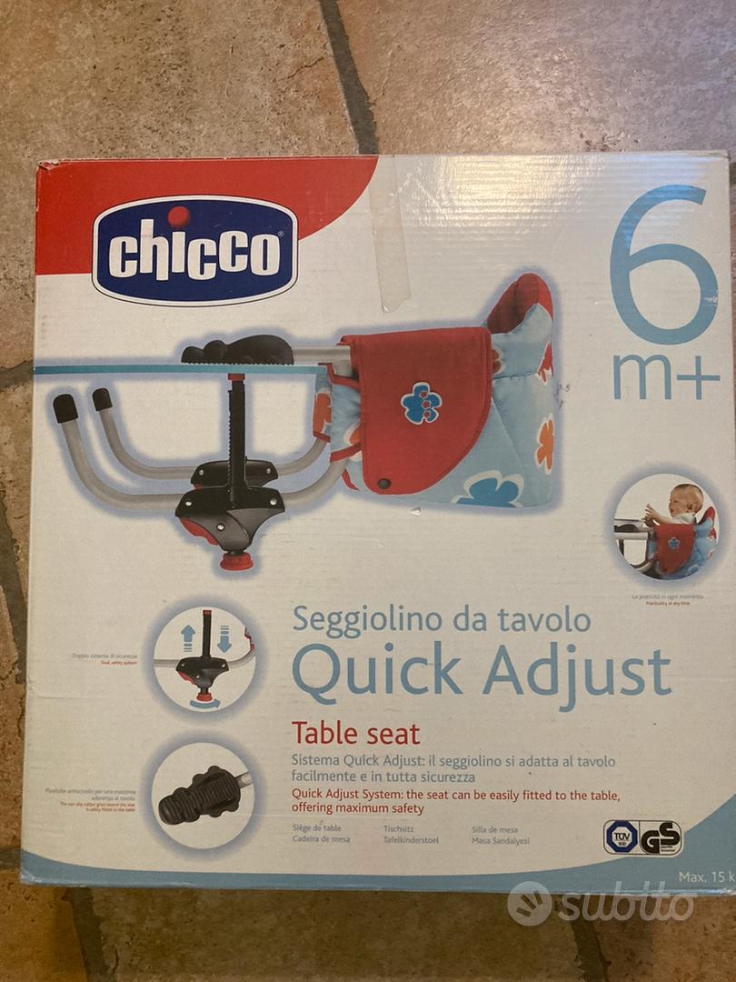 Chicco quick discount adjust table seat