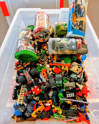 Cubetti LEGO diverse misure
