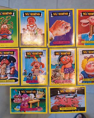 Figurine Sgorbions 1986 - 2 serie #Vintage