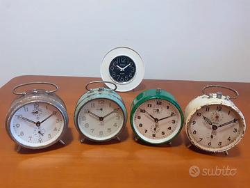 5 sveglie Junghans Veglia Wehrle Kaiser Ficher