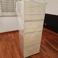 Settimanale Molteni laccato bianco