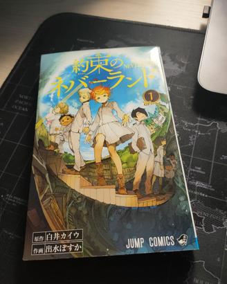 manga the promised neverland lingua originale