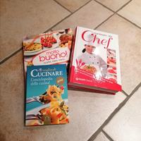 3 libri di cucina 