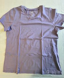 T-shirt decathlon M colre viola lilla