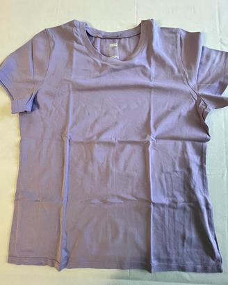 T-shirt decathlon M colre viola lilla