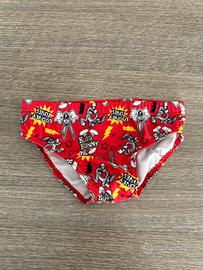 Costume Looney Tunes rosso da bambino 9/12 mesi