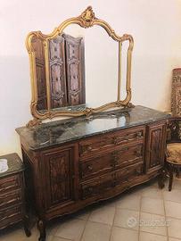 Como' vintage in legno