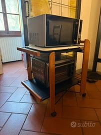 Carrello portavivande Foppapedretti pieghevole