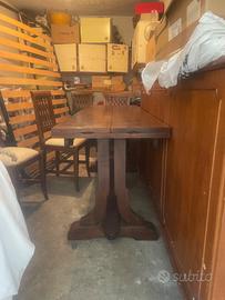 Tavolo in noce 12 posti