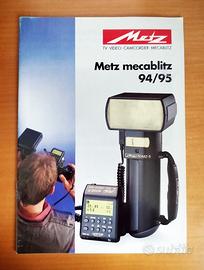 Catalogo Metz Mecablitz 1994/95 accessori fotograf
