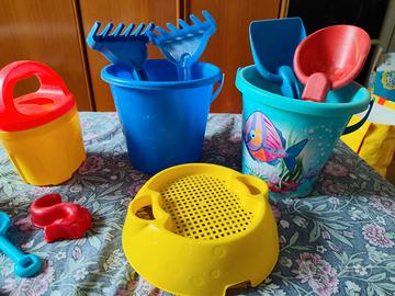 12 pezzi giochi x spiaggia