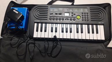 TASTIERA CASIO + ADATTATORE + CUSTODIA