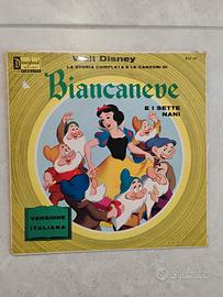 vinile 33 giri Biancaneve e i sette Nani - Disney 