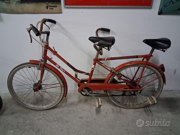 tandem bicicletta bibici vintage completo 