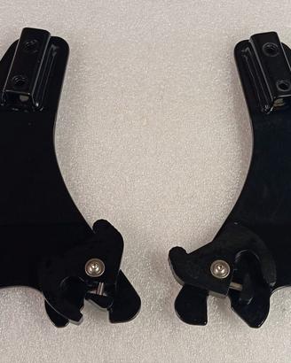 Piastre per sissy bar harley