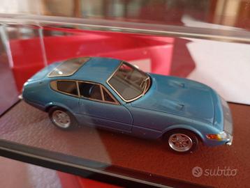 BBR FERRARI 364 GTB/4 AZZURRO METAL 1/43 COME NUOV