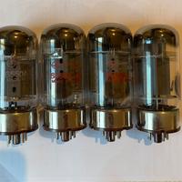 Valvole tubi 6550 quad quartetto