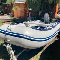 Gommone Honwave T40 + Johnson 25 hp