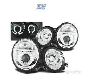 FARI OCCHI ANGEL MERCEDES W210 95-99 CROMATI