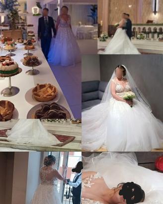 Abito da sposa  stile principessa 
