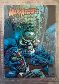 Carta collezionabile della serie "Mars Attacks!"