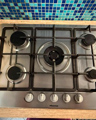 Hisense GM773XF – Piano cottura a gas 5 fuochi