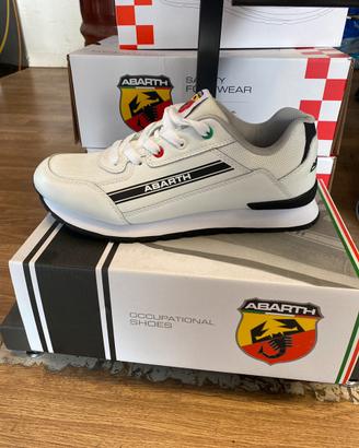 Scarpe Abarth competizione n. 43 bianca