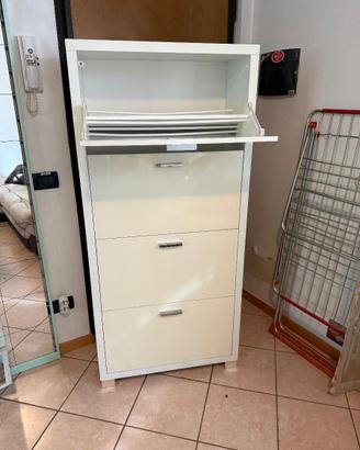 Scarpiera a 4 scomparti