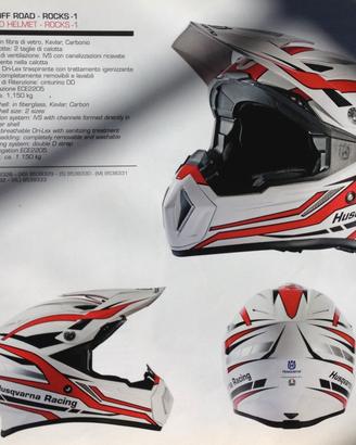 Casco motocross enduro AGV HUSQVARNA TG M